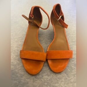 Tory Burch Vibrant Orange Sandals
